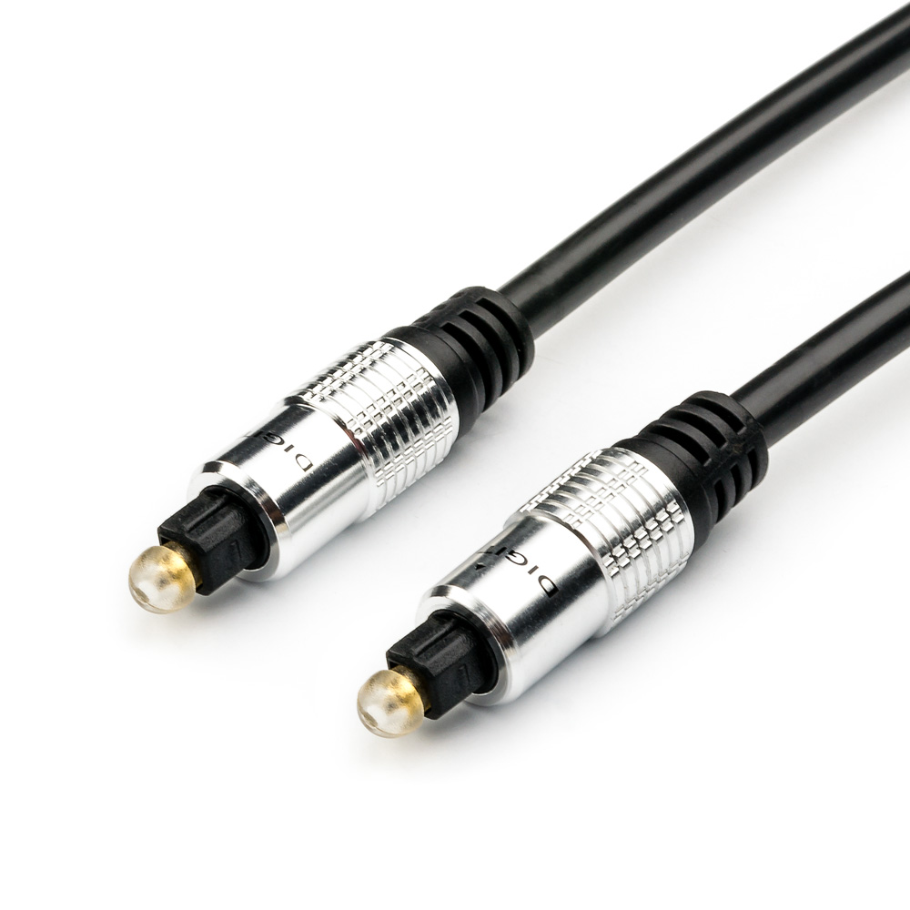 Кабель Atcom Audio Toslink 1.8м AT0703 кабель atcom audio jack 3 5 1 5m ат17395