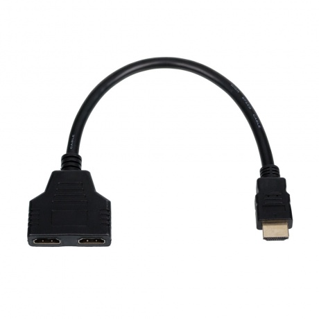 Кабель Atcom HDMI - 2HDMI 0.1 м AT0901 - фото 1
