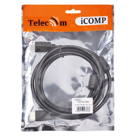 Кабель Telecom HDMI - HDMI 2 2м TCG200F-2M - фото 2