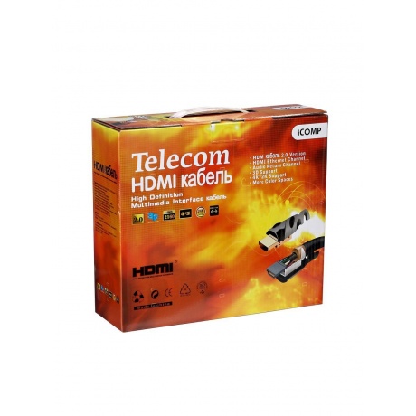 Кабель Telecom HDMI-19M - HDMI-19M 2.0 15м TCG200F-15M - фото 2