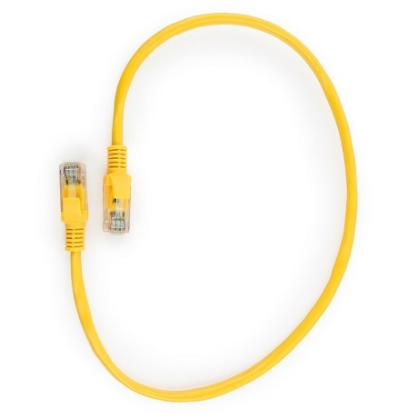 Патч-корд Cablexpert UTP PP12-1.5M/Y кат.5e, 1.5м желтый (PP12-1.5M/Y) - фото 3