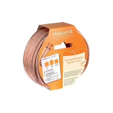 Кабель акустический INAKUSTIK Star LS cable 2 x 075 mm2 10 м 2690₽