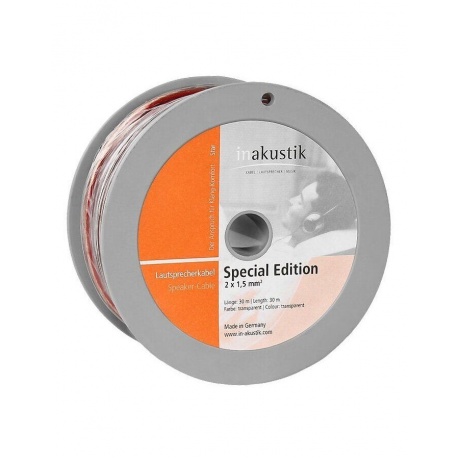 Кабель акустический INAKUSTIK Star LS Special Edition, 2 x 1.5 mm2, 30 м - фото 5
