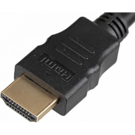 Кабель соединительный аудио-видео HDMI (m)/HDMI (m) 3м. Позолоченные контакты черный (1497547) - фото 8