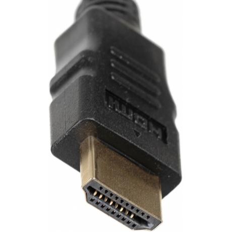 Кабель соединительный аудио-видео HDMI (m)/HDMI (m) 3м. Позолоченные контакты черный (1497547) - фото 6