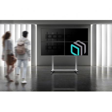 Подставка для телевизора Onkron FSPRO2L-22 (макс.200кг) черный - фото 6