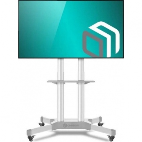 Стойка для телевизора Onkron TS1351 белый 32"-65" макс.50кг напольный мобильный - фото 2
