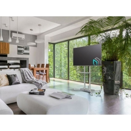 Стойка для телевизора Onkron TS1351 белый 32"-65" макс.50кг напольный мобильный - фото 17