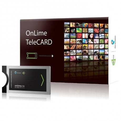 Комплект цифрового телевидения Ростелеком OnLime TeleCard - фото 2