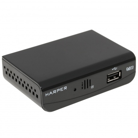 Ресивер DVB-T2 HARPER HDT2-1030 цифровой телевизионный - фото 1