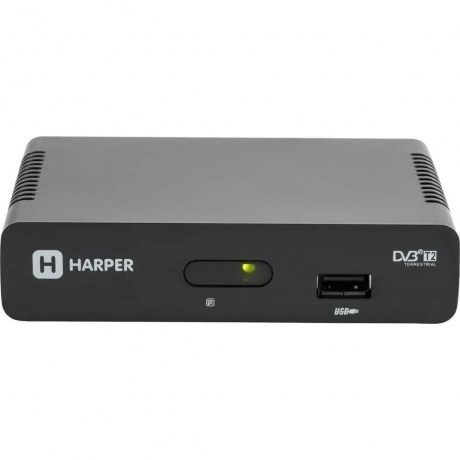 Ресивер DVB-T2 HARPER HDT2-1108 телевизионный - фото 1