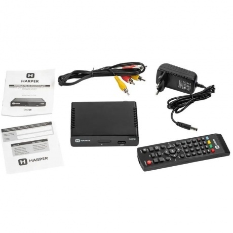 Ресивер DVB-T2 HARPER HDT2-1108 телевизионный - фото 5