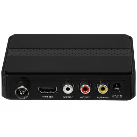 Ресивер DVB-T2 Cadena CDT-2291SB черный - фото 4