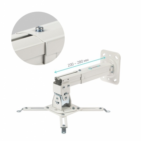 Кронштейн для проектора Onkron K3A (макс.10кг) белый - фото 7