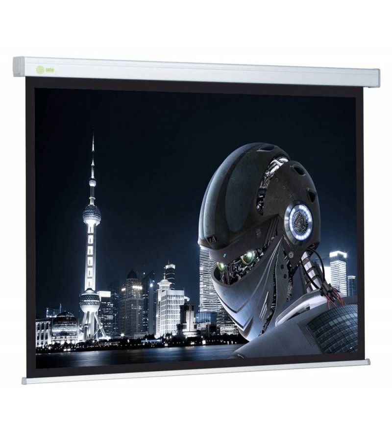 цена Экран настенно-потолочный Cactus Wallscreen CS-PSW-127X127 белый