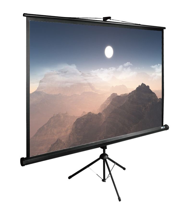 цена Экран напольный Cactus TriExpert CS-PSTE-180X180-BK черный