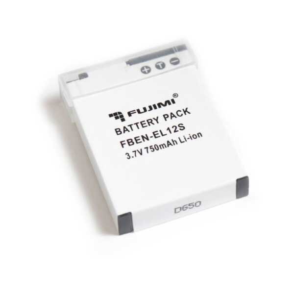 Аккумулятор Fujimi для цифровых фото и видеокамер FBEN-EL12S (750 mAh)