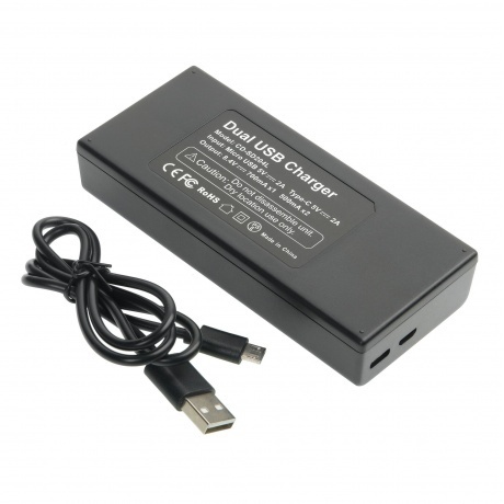 Зарядное устройство GreenBean DualCharger NPF-C - фото 5