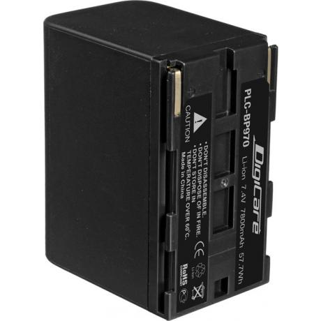 Аккумулятор DigiCare PLC-BP970 / BP-970,BP-975 для видеокамер EOS C, XF, XH, XL - фото 1
