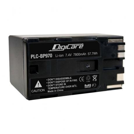 Аккумулятор DigiCare PLC-BP970 / BP-970,BP-975 для видеокамер EOS C, XF, XH, XL - фото 2
