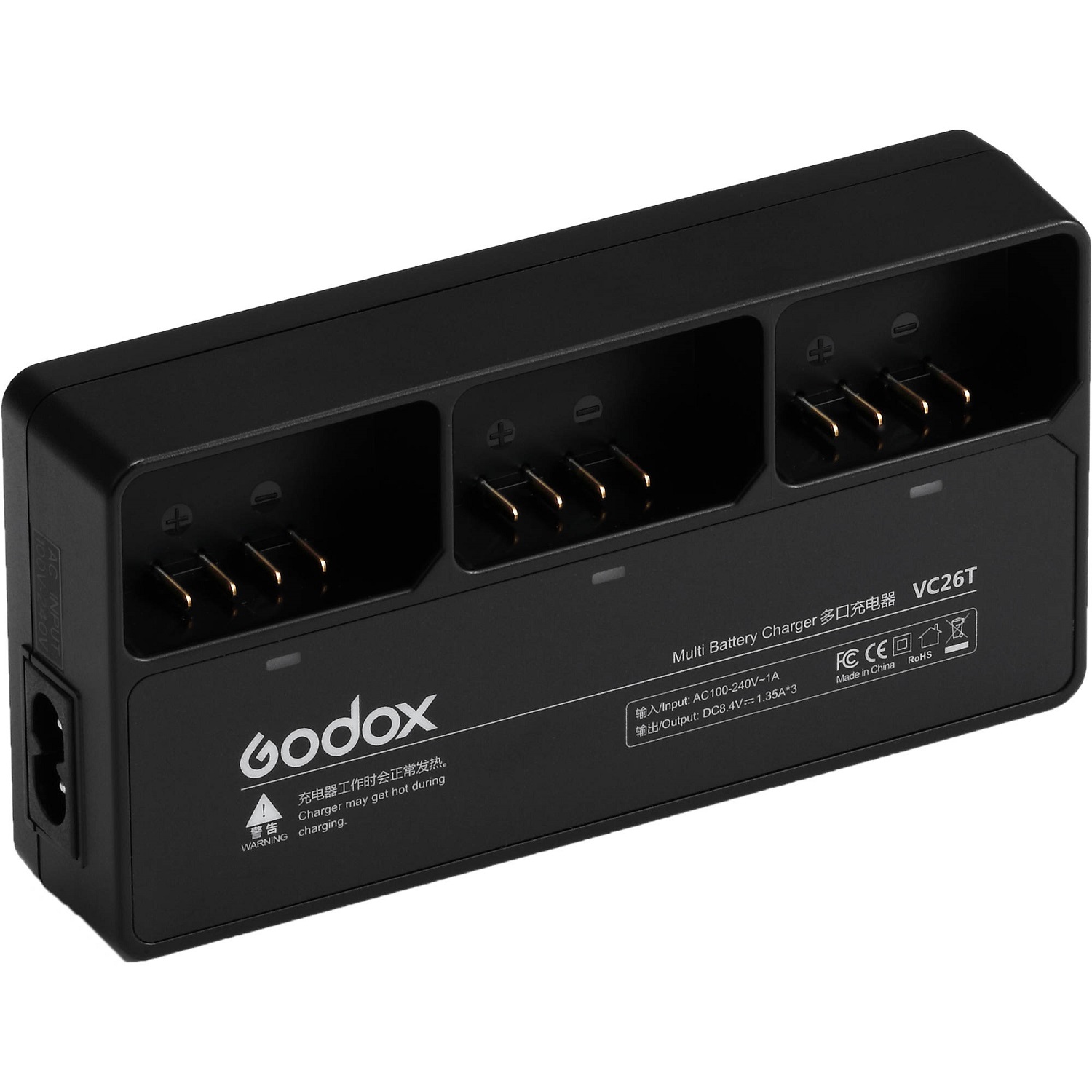 Зарядное устройство Godox VC26T Multi для VB26 зарядное устройство вход 220в выход usb g 4 2в 1а