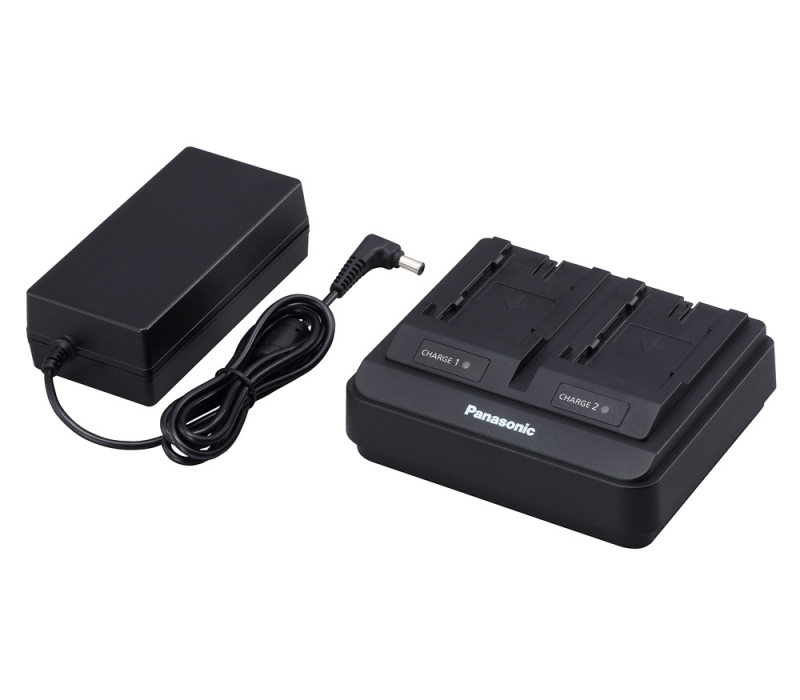 Зарядное устройство Panasonic  AG-BRD50EC для аккумуляторов AG-VBR118, AG-VBR89 и AG-VBR59 - фото 1