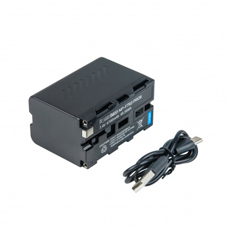 Аккумулятор GreenBean NP-F750 PROII (6700 мАч) - фото 2