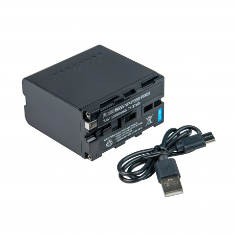 Аккумулятор GreenBean NP-F990 PROII (10050 мАч) - фото 2