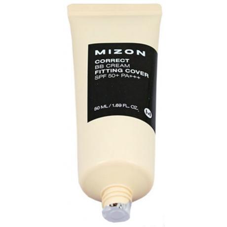 Корректирующий ББ крем с антивозрастным и увлажняющим эффектом Mizon Correct BB Cream Fitting Cover SPF 50 - фото 2