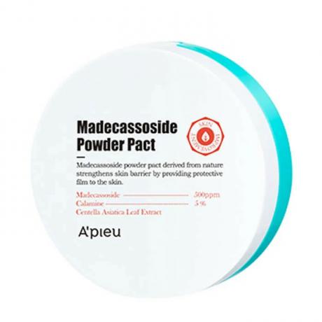 Компактная пудра с мадекасоссидом A'PIEU Madecassoside Powder Pact - фото 1