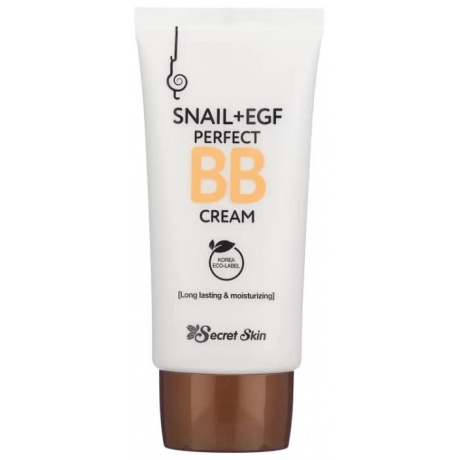 ББ крем с экстрактом улитки Secret Skin Snail+EGF Perfect BB Cream 50мл - фото 1