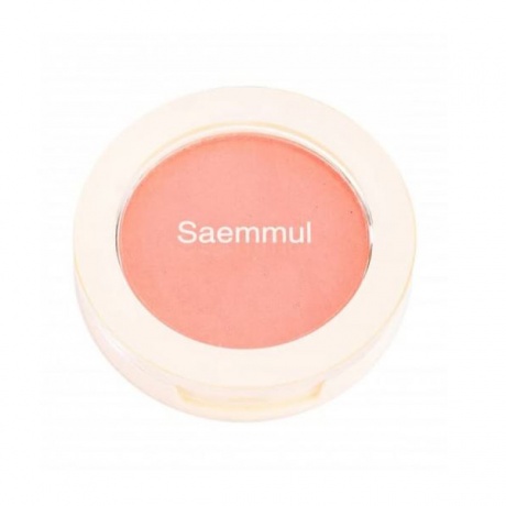 Румяна The Saem Saemmul Single Blusher CR01 Naked Peach 5гр - фото 1