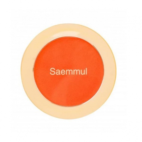 Румяна The Saem Saemmul Single Blusher OR01 Mandarine Kiss 5гр - фото 1