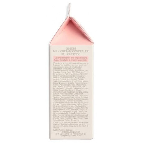 Консилер минеральный Fascy Milk Creamy Concealer 01. Light Beige 6,5гр - фото 3