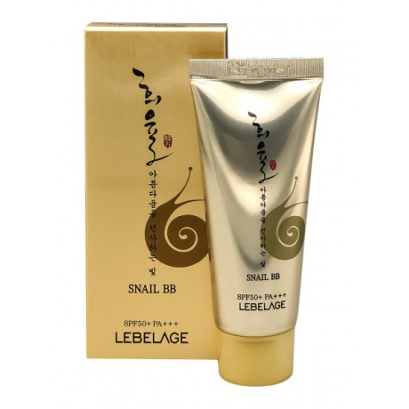 ВВ-крем с улиточным муцином Lebelage Heeyul Premium Snail BB Cream SPF 50+/PA+++ - фото 1