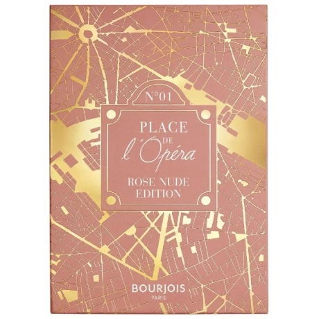 Палетка для макияжа Bourjois Place De L`opera Rose Nude Edition тон 01 - фото 3