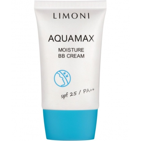 LIMONI Увлажняющий ББ-крем для лица Aquamax Moisture BB Cream №1 SPF25/PA++, тон 1, 40 мл - фото 1