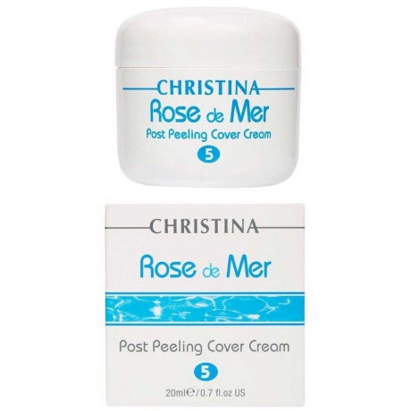 Постпилинговый тональный защитный крем Christina Rose De Mer 5 Post Peeling Cover Cream 20мл - фото 2