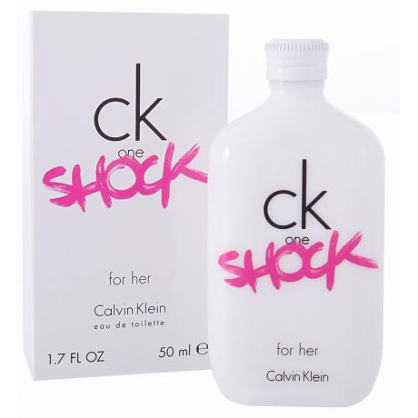 Туалетная вода Calvin Klein One Shock For Her, 50 мл, женская - фото 1