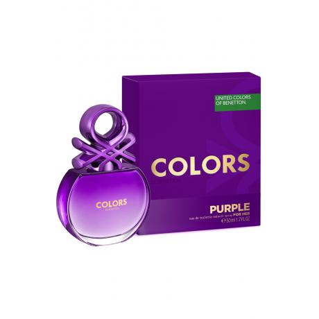 Туалетная вода Benetton Colors Purple, 50 мл, женская - фото 1