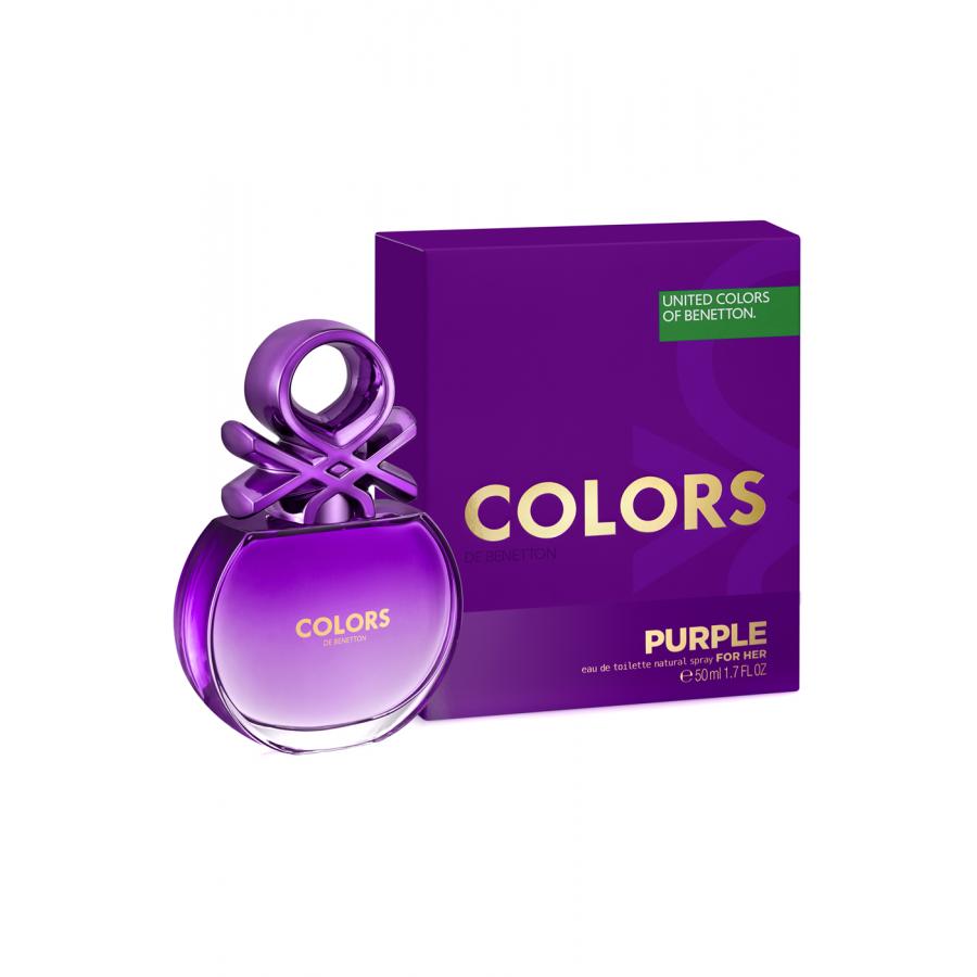 Туалетная вода Benetton Colors Purple, 50 мл, женская