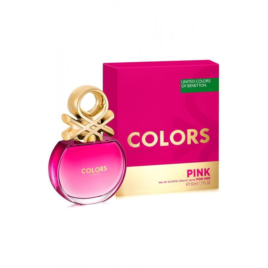Туалетная вода Benetton Colors Pink, 50 мл, женская