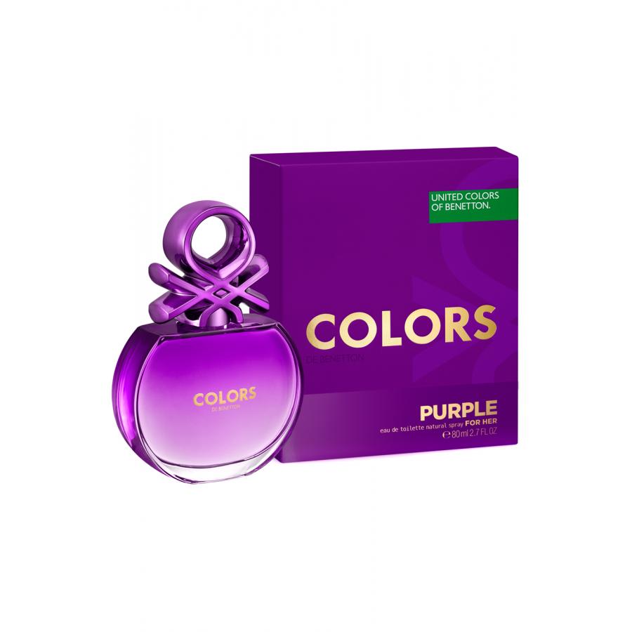 Туалетная вода Benetton Colors Purple, 80 мл, женская 8433982007590 - фото 1