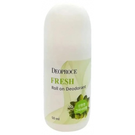 Дезодорант роликовый Deoproce Fresh Roll On Deodorant 50мл - фото 1