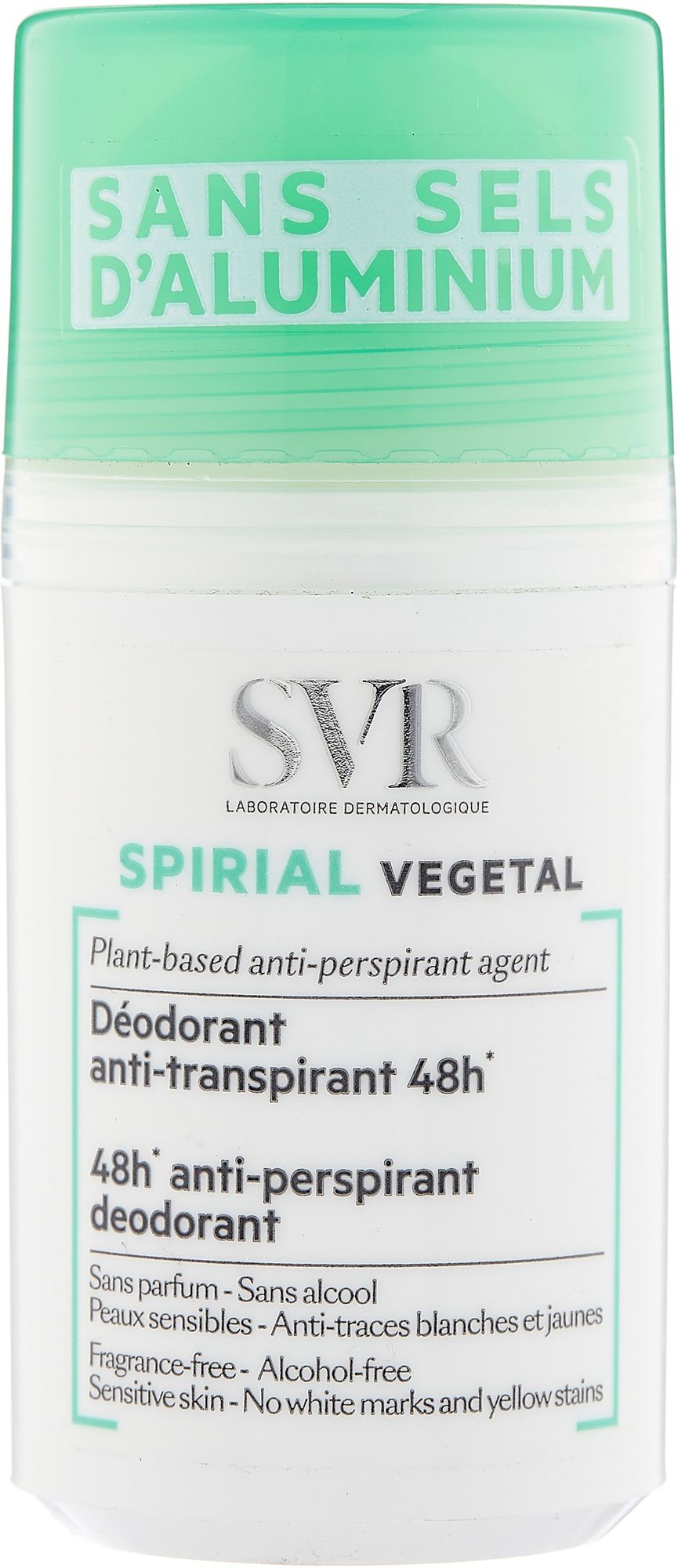 Дезодорант-антиперспирант SVR Spirial  растительный  50 мл 566050 - фото 1