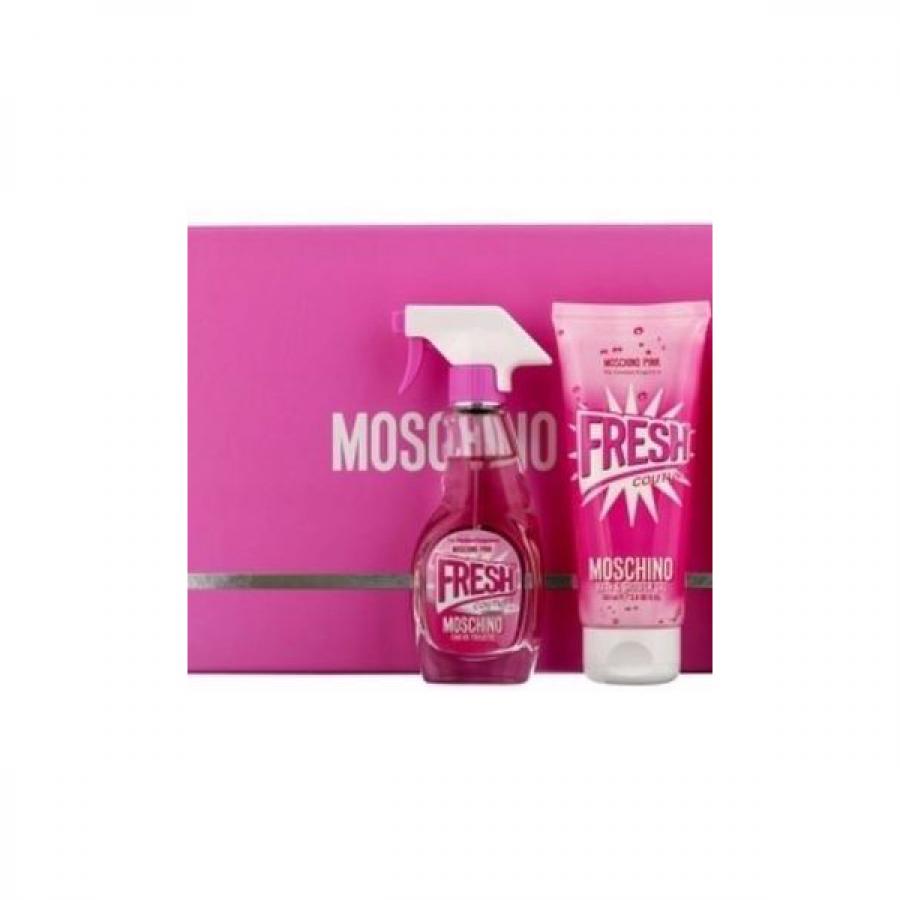 Парфюмерный набор Moschino Fresh Pink Couture (т/в 30 мл, лос/т 50 мл)
