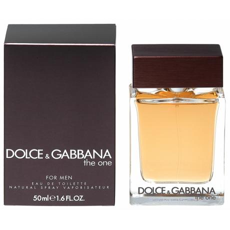 Туалетная вода Dolce&amp;Gabbana The One For Men, 50 мл, мужская - фото 1