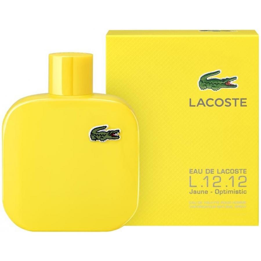 Туалетная вода Lacoste Eau De Lacoste l.12.12 jaune, 50 мл, мужская