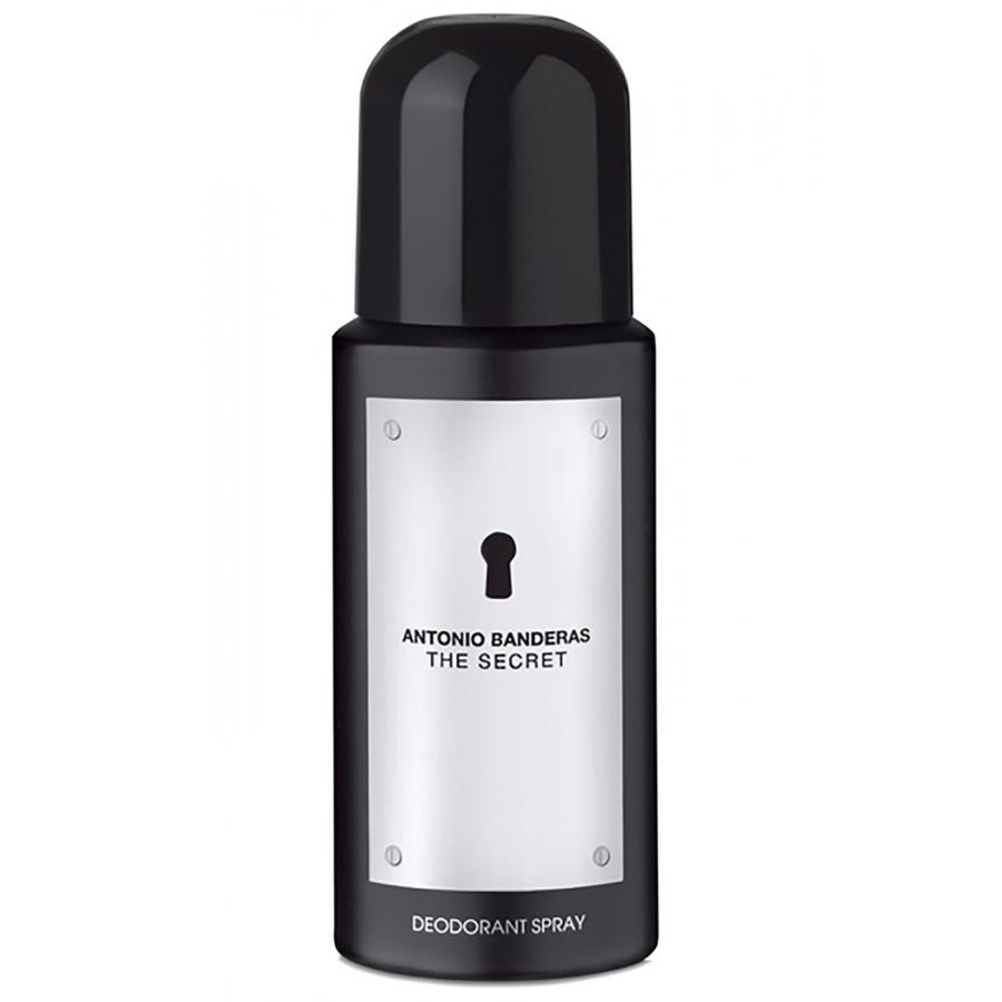 Дезодорант спрей парфюмированный Antonio Banderas The Secret, 150 мл, мужской