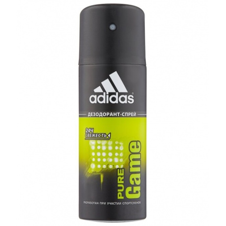 Дезодорант Adidas Pure Game спрей для мужчин150 мл - фото 1